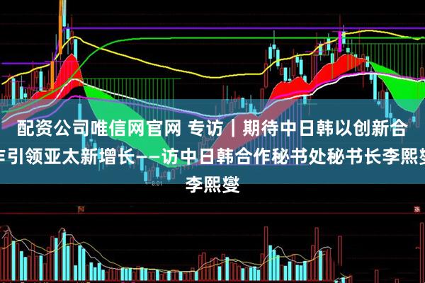 配资公司唯信网官网 专访｜期待中日韩以创新合作引领亚太新增长——访中日韩合作秘书处秘书长李熙燮
